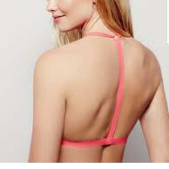 NWOT Free People Fish In The Sea Strappy Bra - Picture 2 of 4